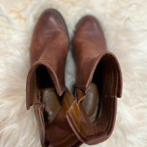 Franco Sarto Brown Boots Size 7.5 - Picture 3 of 3